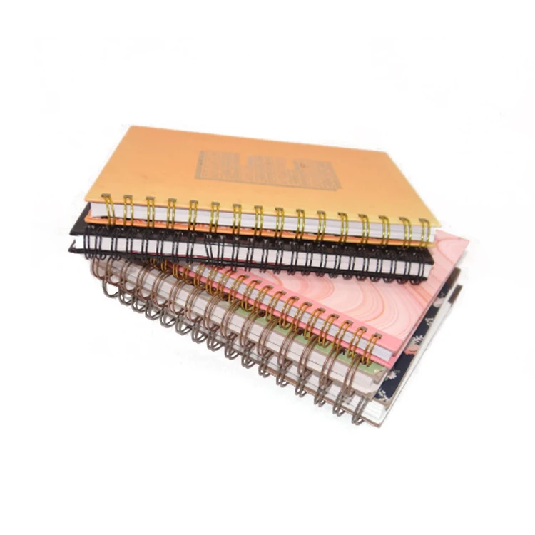 
China Factory Color Pages Custom Printed School Coil Notepad Office Spiral Notebook 