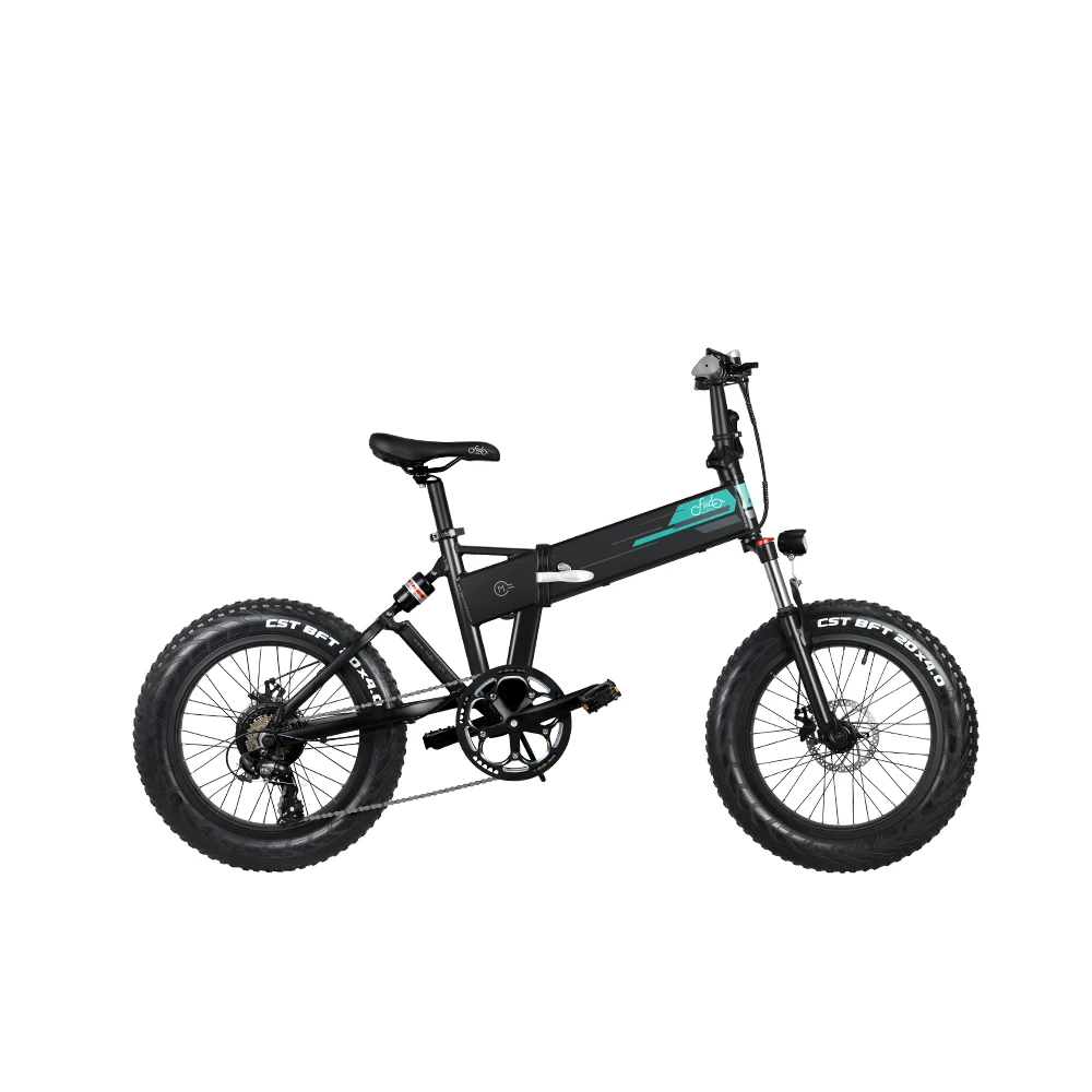 

Europe Warehouse Fiido M1 250w 12500MAh Adult Crosscountry Shock Reduction Variable Speed Electric Folding Bicycle City Bike