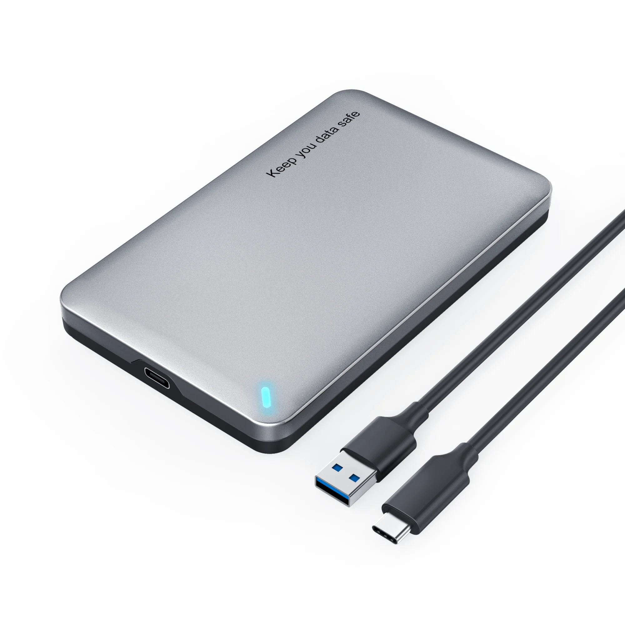 

External Hdd Enclosure 2.5 Sata Aluminum Type C Enclosure