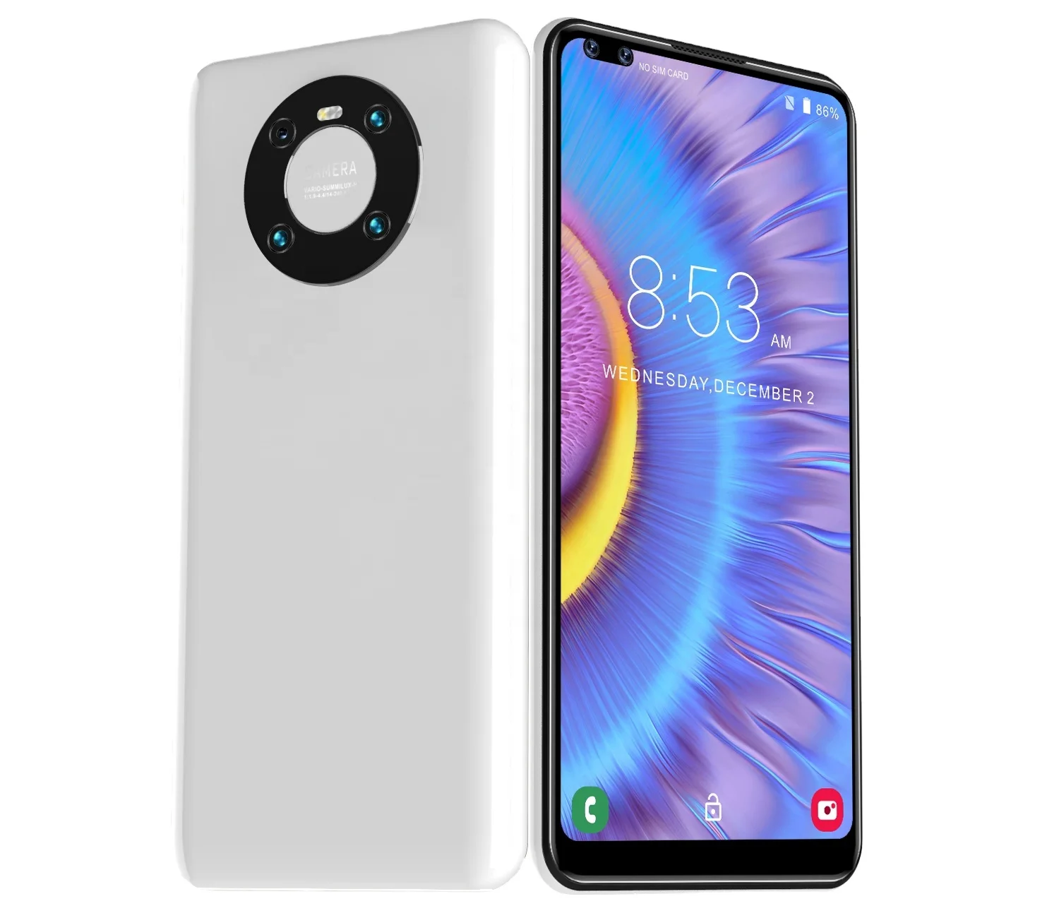 

Hot Selling Mate 40 Pro+ 6.8 Inch Screen Cellphone Android 8.1 Smartphone Unlocked Smart Phones True perforated screen