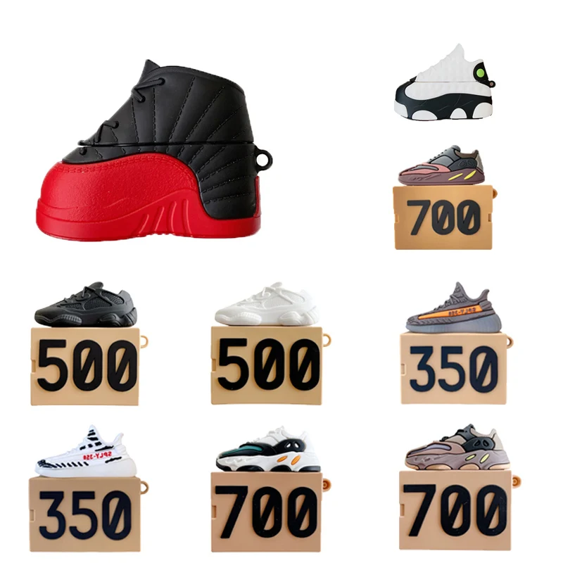 

Wholesale 3D Sneaker Shoes Design Silicone Headphone Protective Cover Case for Apple AirPods 3 1 2 for Air Pod Pro 3