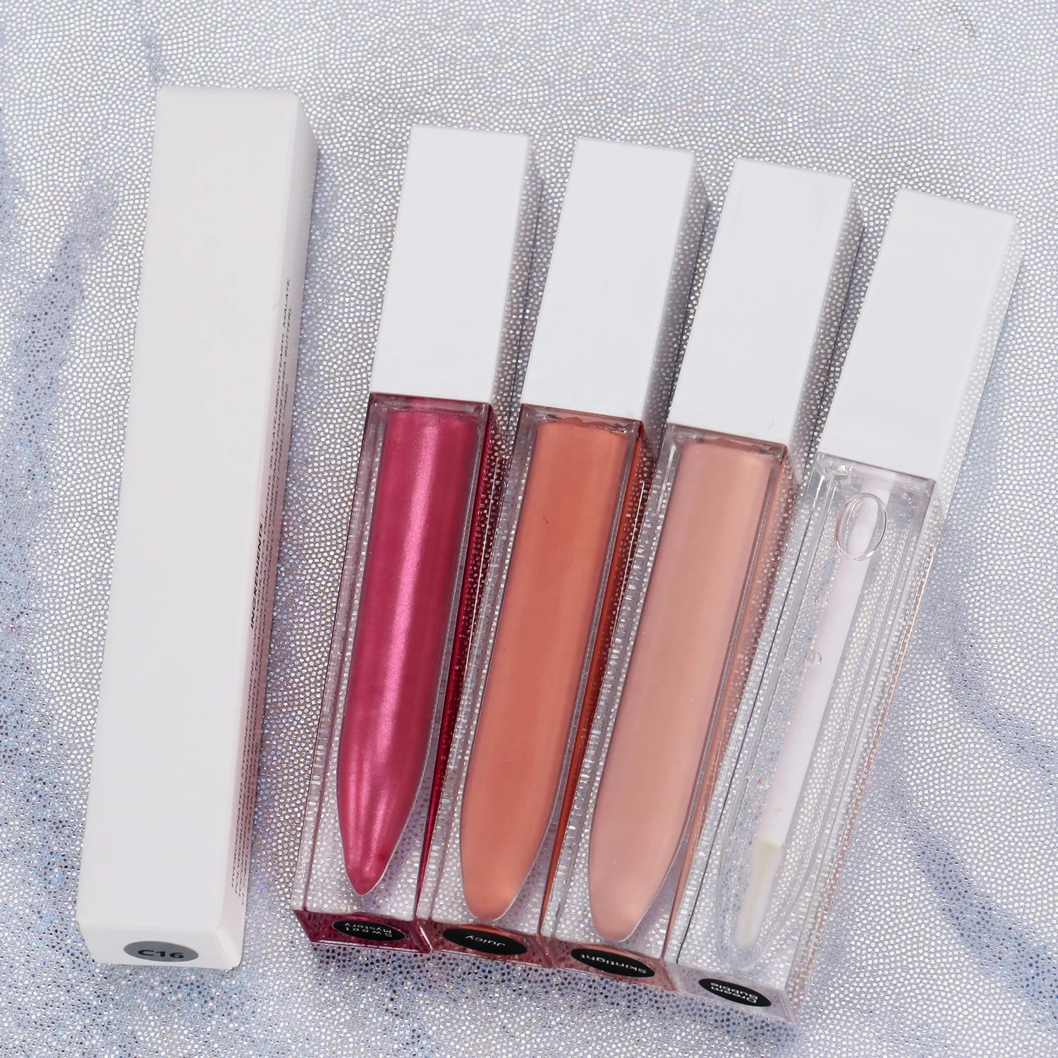 

Custom lip Gloss With Boxes And Logo Vegan Glossy Private Label Lip Gloss Vendor