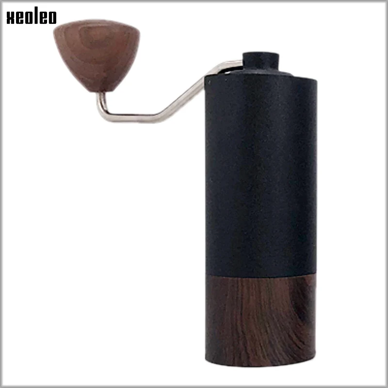 

XEOLEO Hand Crank Coffee grinder Portable coffee bean milling machine Aluminum Coffee miller 35g Conical burr grinder