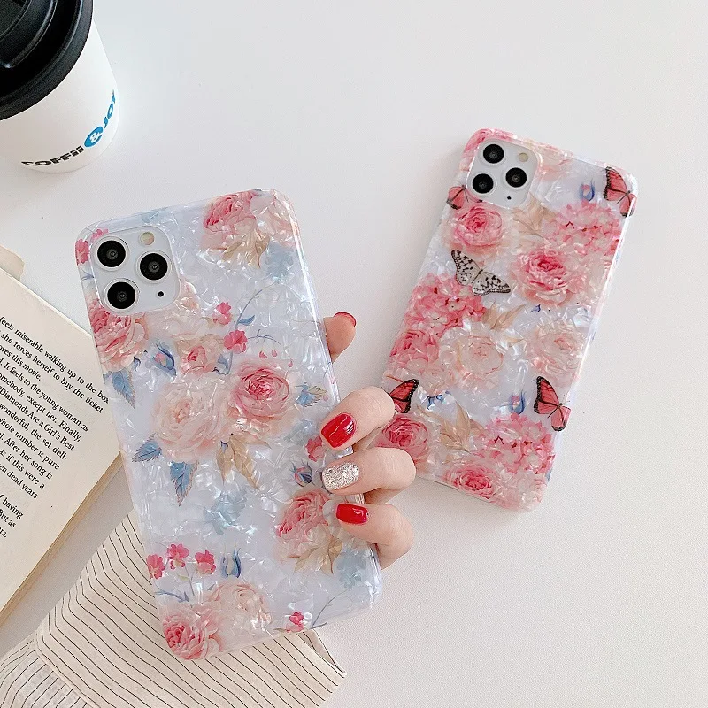 

Shell Pattern Case For iPhone 12 Mini Cover Phone Case For iPhone 12 Accessories 6.1 TPU Soft Phone Case For iPhone 12 Pro Max
