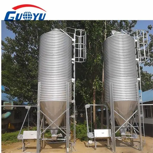Gy18t Small Feed Silo Chicken Farm Hdp Bin Silo For Sale Buy Small