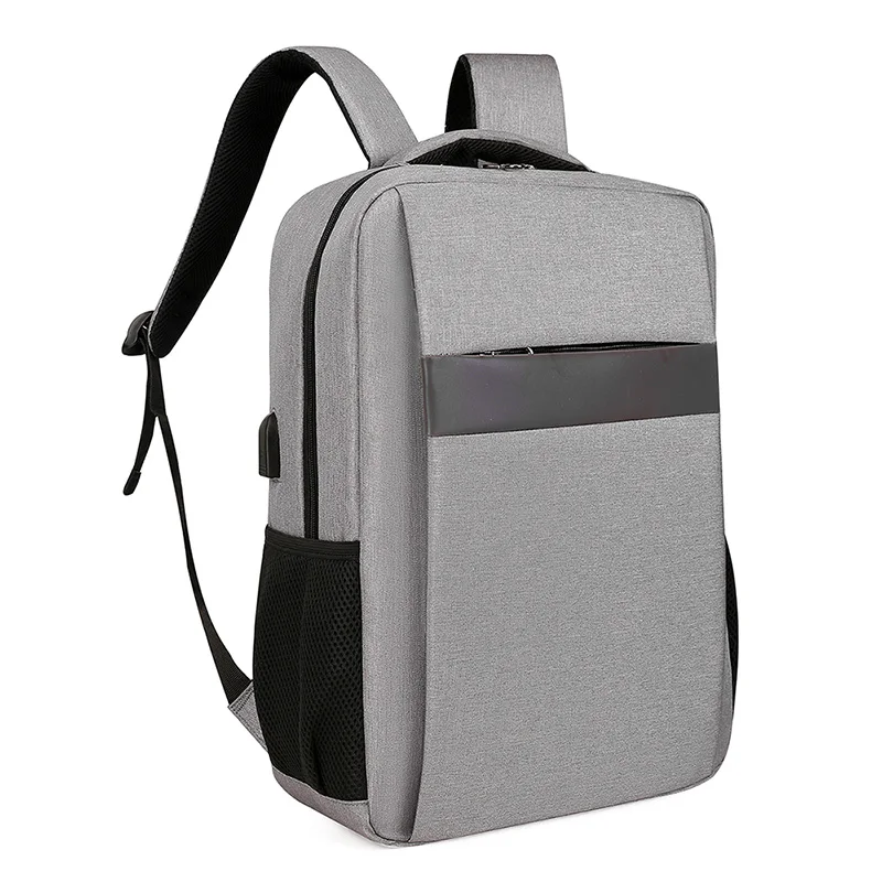 

2020 wholesale teenage students school stylish backpack college bags for men, Black, deep gray , gray
