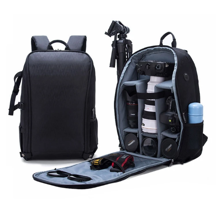 

OEM Camera Bag Anti-theft Waterproof Large Capacity Shoulder Outdoor Photography Bag Fashion Camera Backpack for SLR Camera