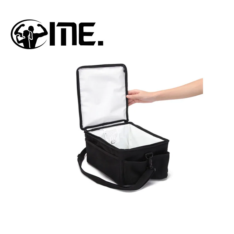 

ME SPORT cooler bag insulated thermal, Black+blue+gray