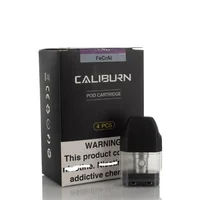 

Original Uuwelll Caliburn Replacement Pod Cartridges 2ml 4pcs pod system cartridges