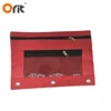School Stationery Supply Multi Colors Available Mesh Pencil Binder Pouch Kids Pencil Bag