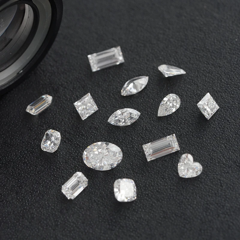 

starsgem round brilliant cut loose wholesale vs white color 1.2ct DEF jewelry usage lab grown diamonds
