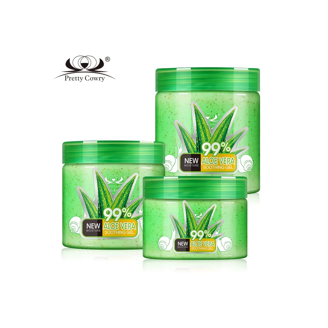 

Factory Direct Snail Natural Hydrating Body Whitening Exfoliating organic Aloe Vera Scrub