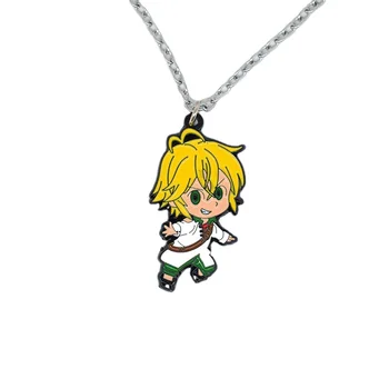 3 Styles Hot Selling The Seven Deadly Sins Cute Cartoon Pattern Alloy Anime Necklace Buy Anime Necklaces Alloy Necklaces Pendant Necklaces Product On Alibaba Com