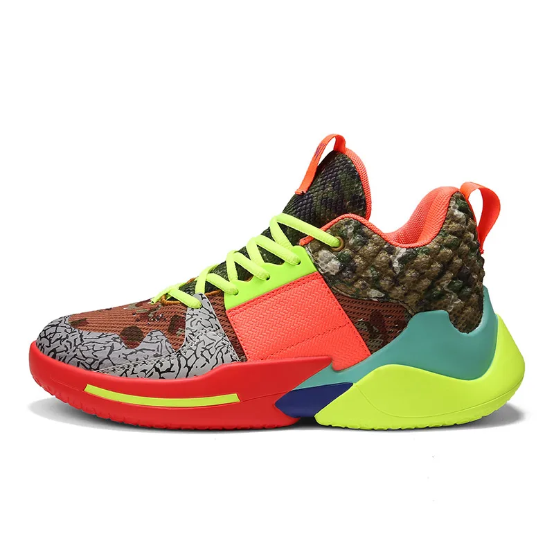 

Hot selling high quality men's outdoor celebrity basketball shoes custom cushioning sports shoes, Black