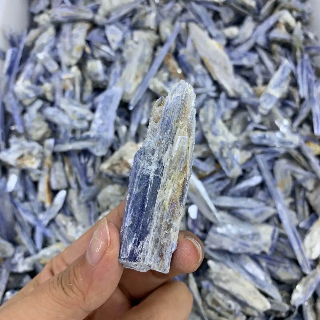 

Wholesale high quality spiritual quartz kyanite crystals healing stone folk crafts