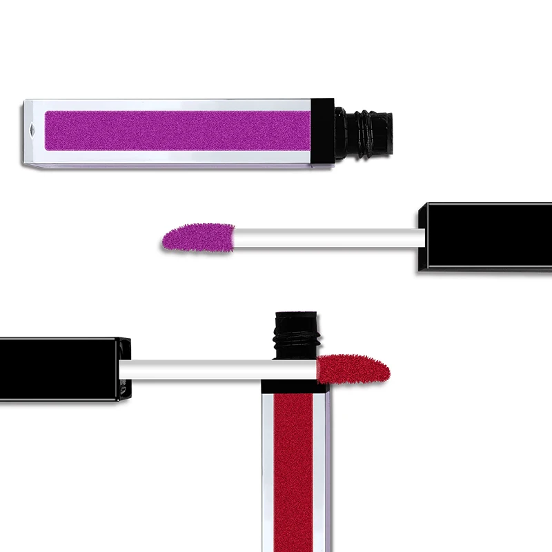

Custom wholesale makeup pigment vegan matte liquid lipstick, 49 colors