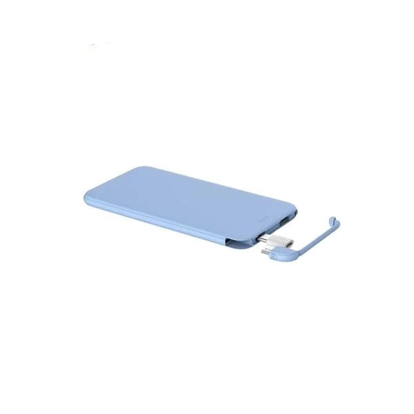 

Slim polymer 5000mAh External back up battery for mobile device power bank