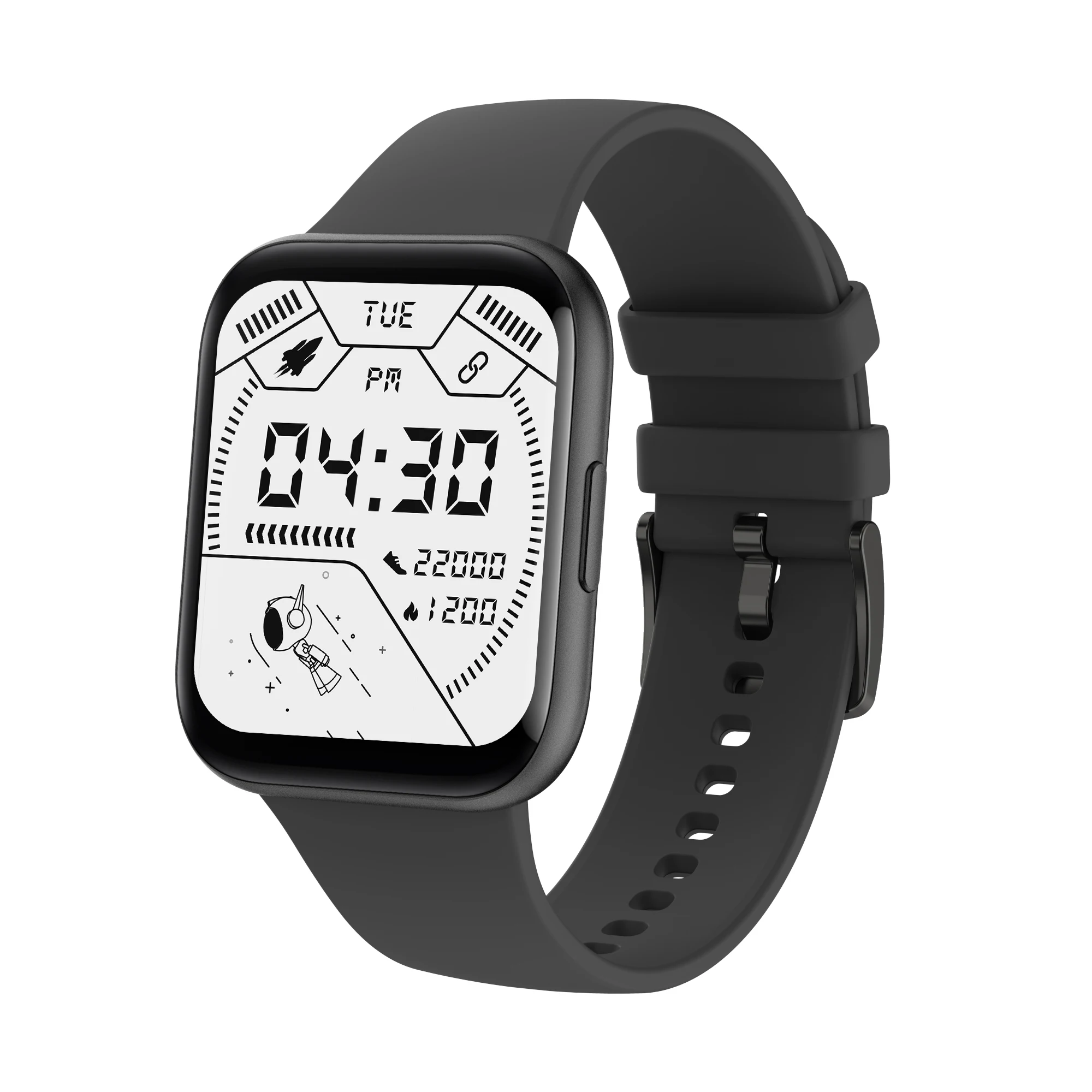 

SMARTOBY 1.69 inch Reloj Smart Watch 2021 Women IP68 Waterproof Heart Rate Fitness Tracker Men Sports Smart Watch with Play