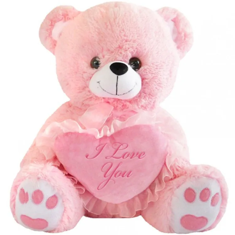 love heart soft toy