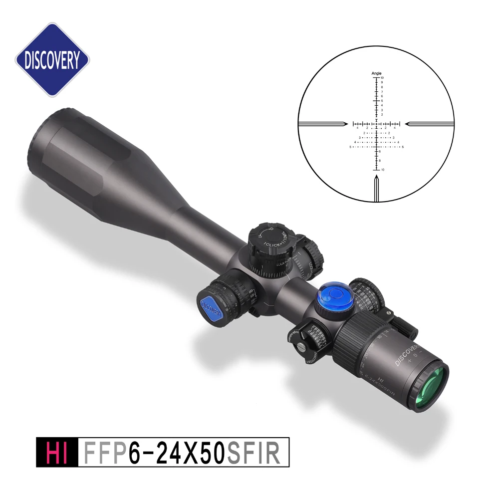 

Spring gun shooting scope FFP HI 6-24X50SFIR mounting riflescopes gun accessories chinese supplier night vision hunting sniper