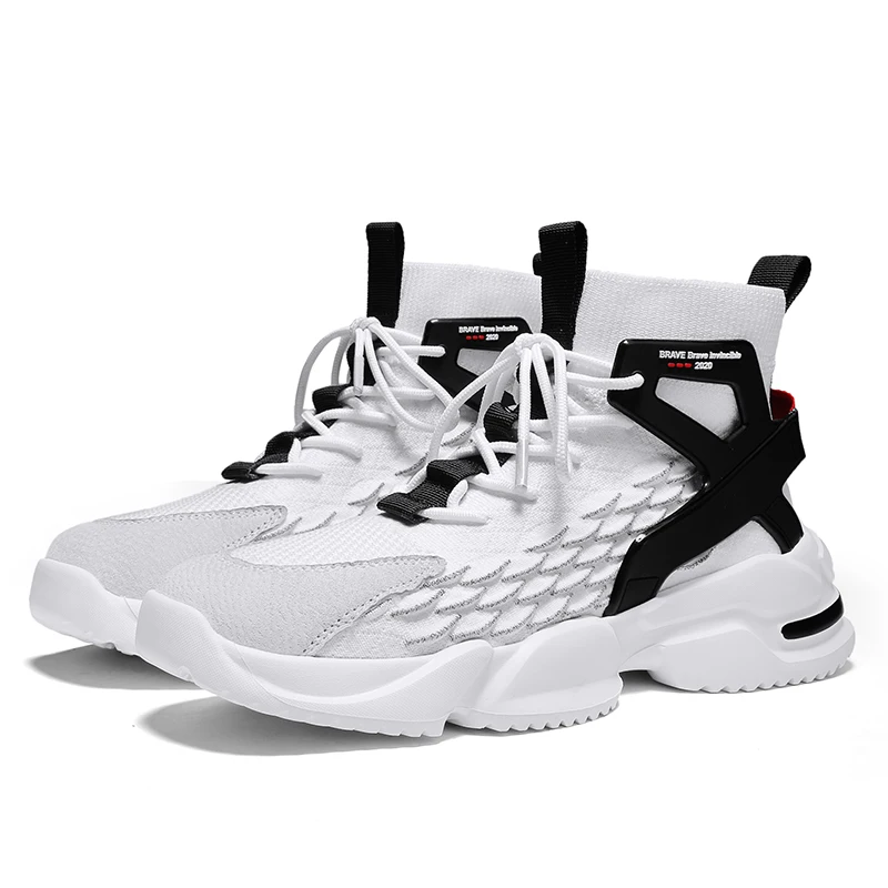 

High Quality Running Sports Sneaker Man Casual Basket Shoes Ball Spring Man Basketball Style Casual Shoes