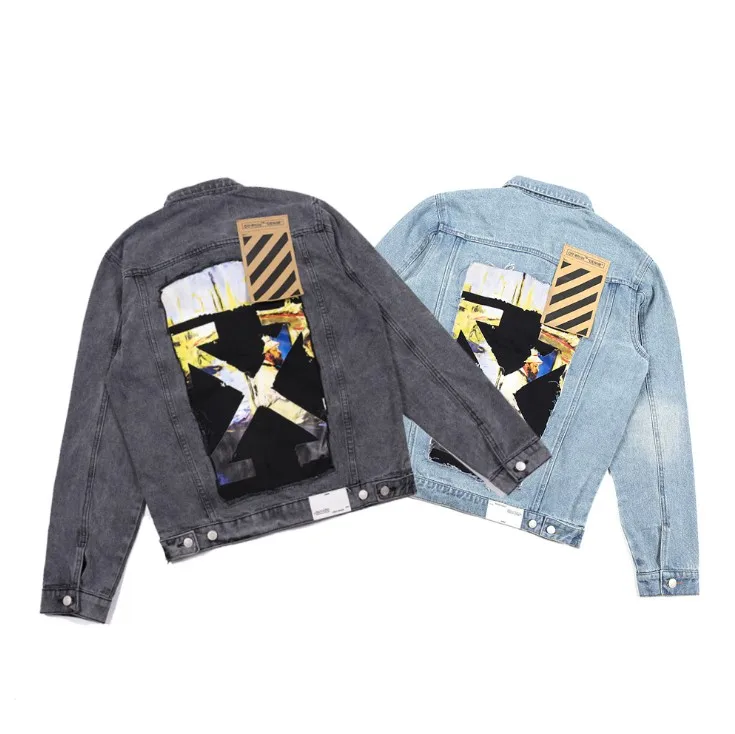 

New Design Classic Men Denim Jacket Ripped Jean Jacket Men Wholesale Denim Mens Jeans Jacket Manufactures, Customized colors
