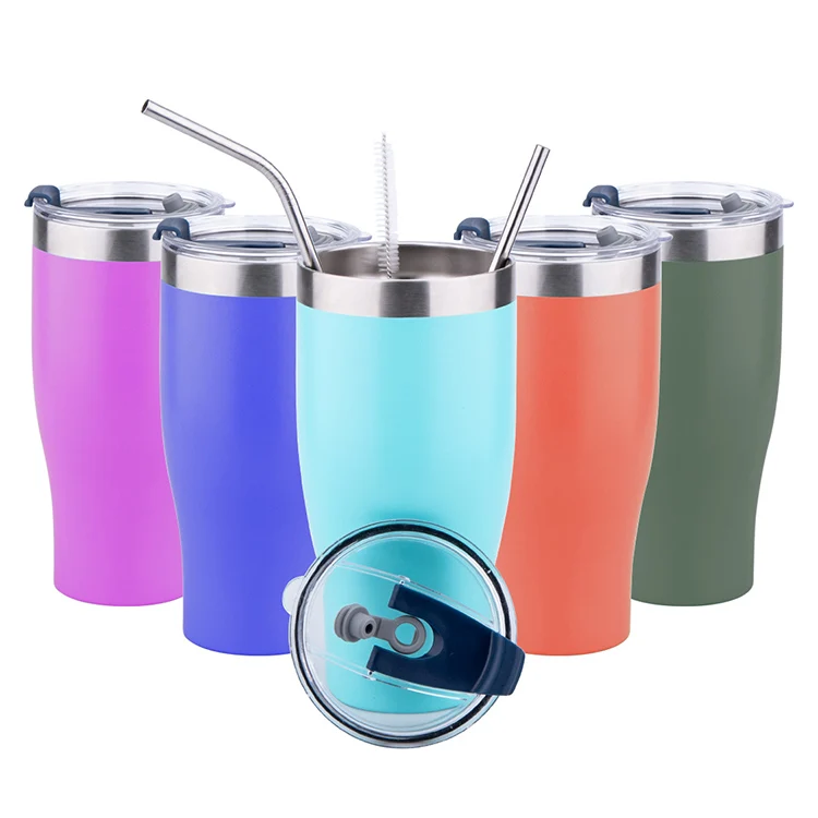 

Wholesale Double Wall Stainless Steel Glitter Coffee Mugs, Custom Logo 20oz 30oz Insulated vacuum Tumbler Cups/