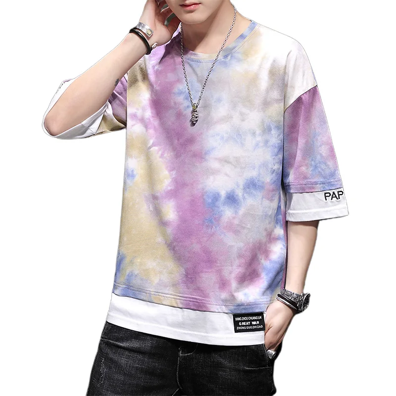 

Wholesale Sad Anime Vaporwave T-Shirt Aesthetic Japan Otaku T-Shirt Male Casual T Shirts 100% Cotton Short Sleeve Tees, Optional