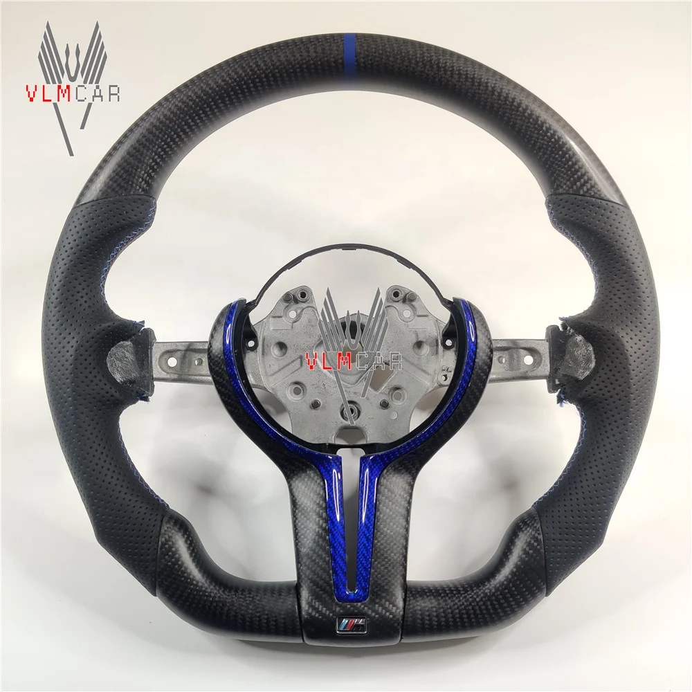 

Private custom carbon fiber steering wheel for bmw m3/m4/m2 /f80/f82/f83/f87/4 series /Available for all car models, Black