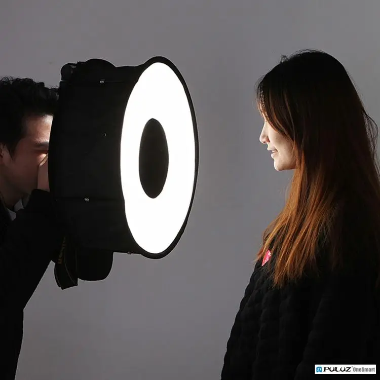 

PULUZ Camera Accessories Softbox 45cm Round Style Macro and Portrait Softbox SpeedLite Flash Light Foldable Diffuser