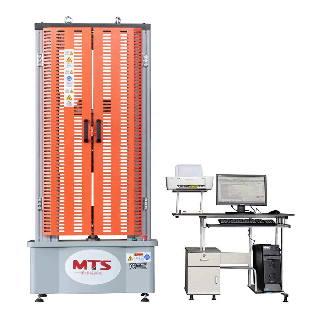 

ETM-50D Universal Testing Machine Tensile Test Standard With Wedge Fixture And Sheet Metal Plate Punching Protection