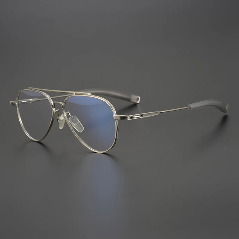 

Pilot ultra-light pure titanium glasses men's large frame myopia plain glasses frame, 3 colors