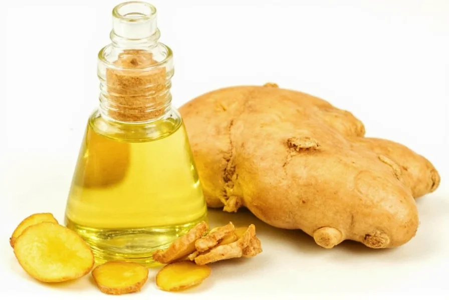 Ginger oil application methods for digestive comfort