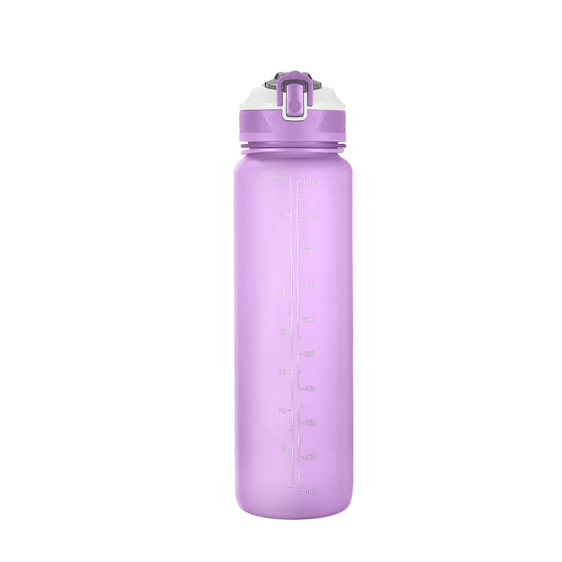 

960ml Plastic Water Bottle Transparent Tritan With Cover, Customized color