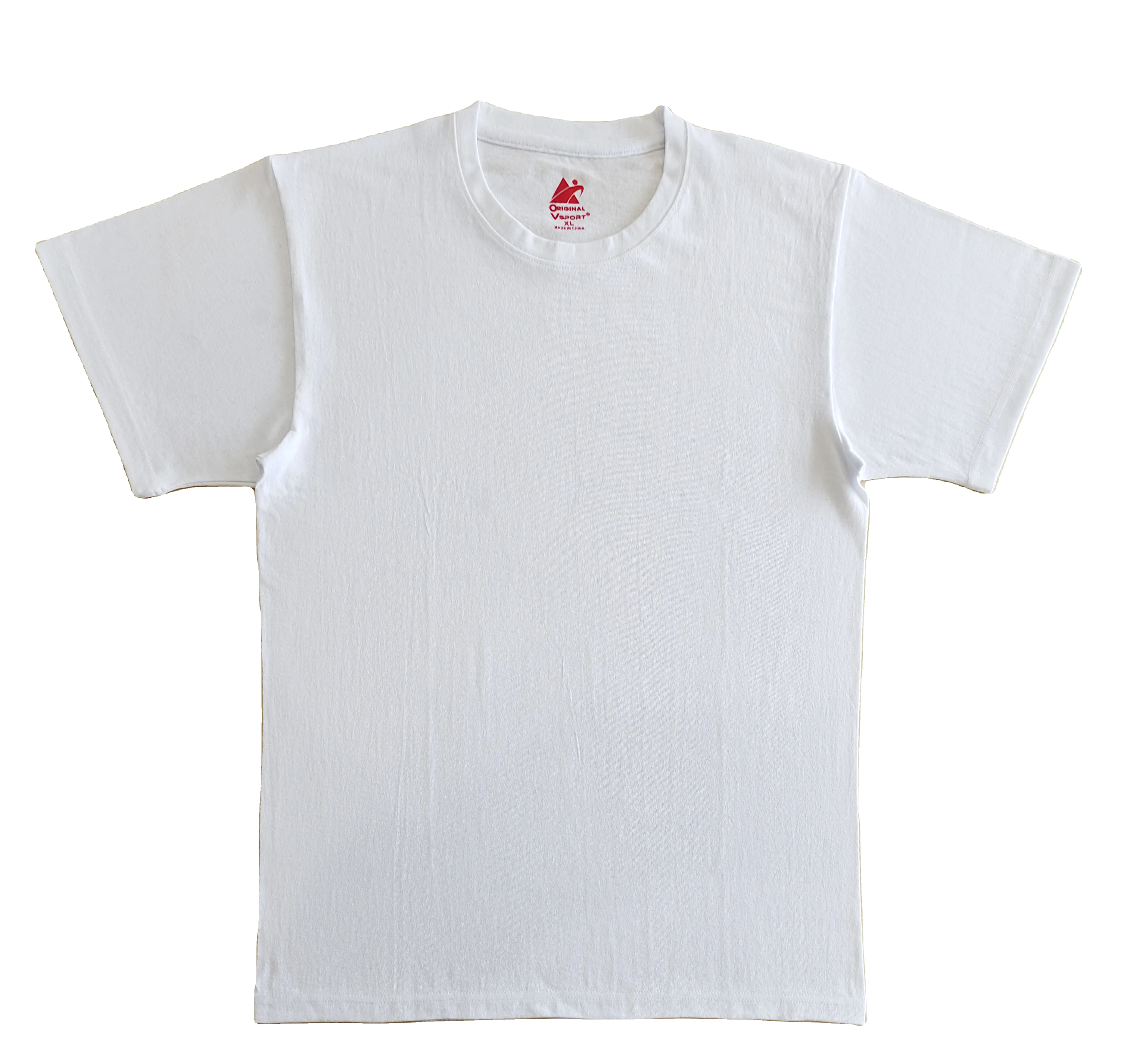 

Fast Ship Stock lot men's t-shirts 100% cotton crew neck blank t shirts for men plain white tshirt TS3007R