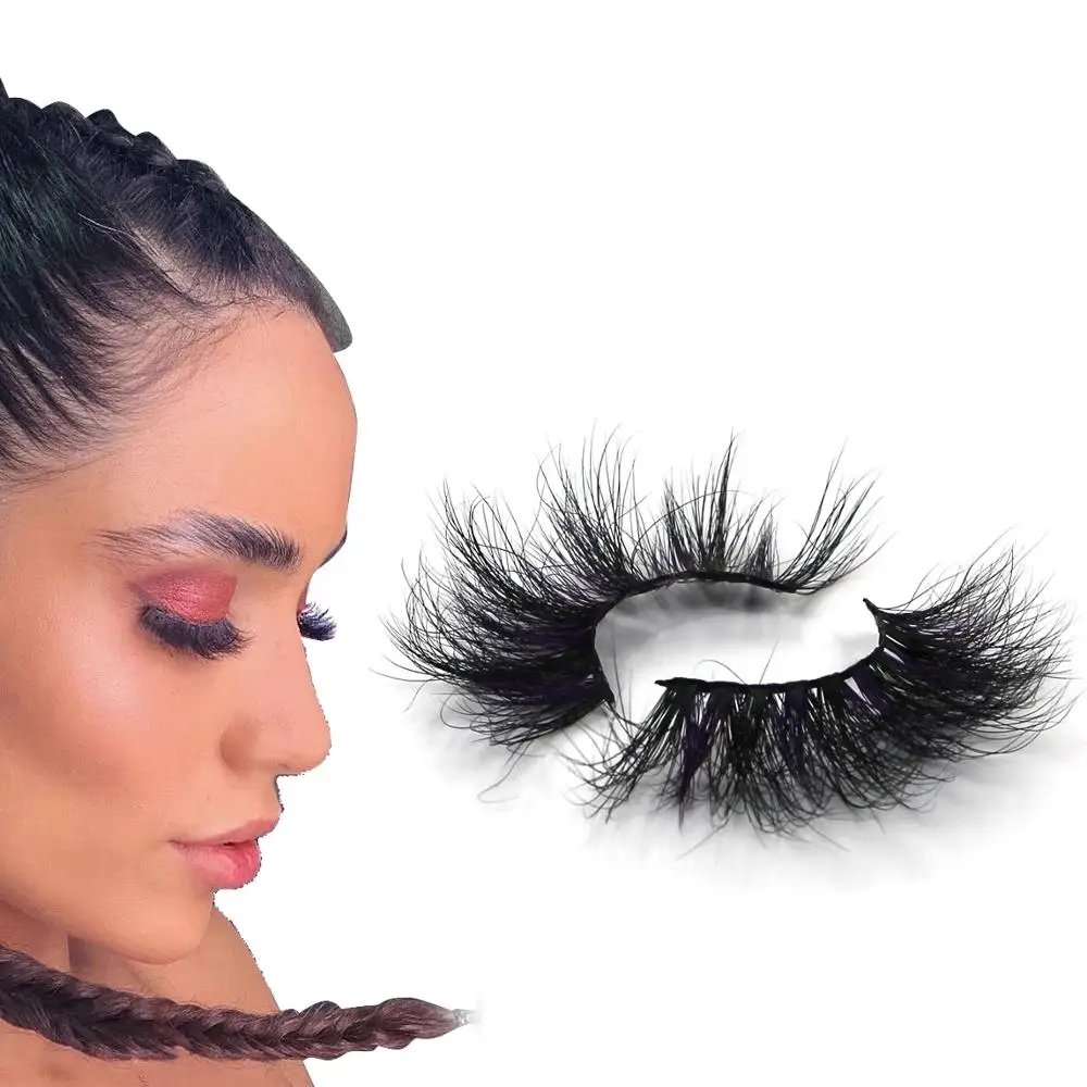 

RTS Fast Shipping Factory Direct Supply Hand Made 100% Real Mink Fur Lashes, Black