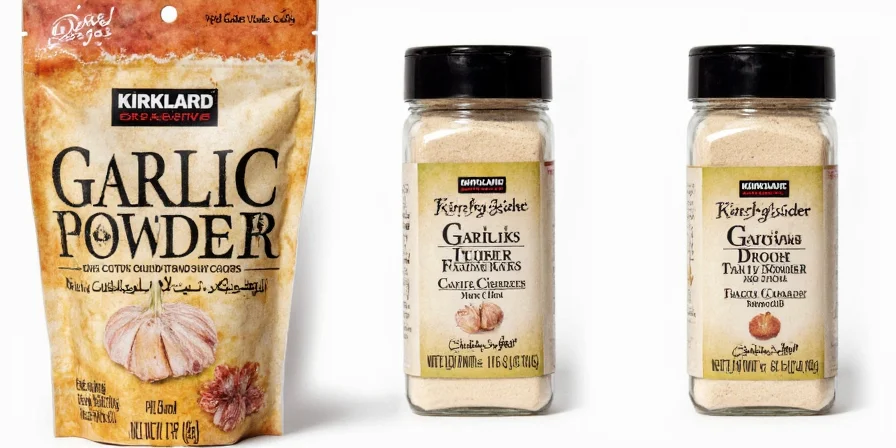 Close-up of Garlic Powder Jar