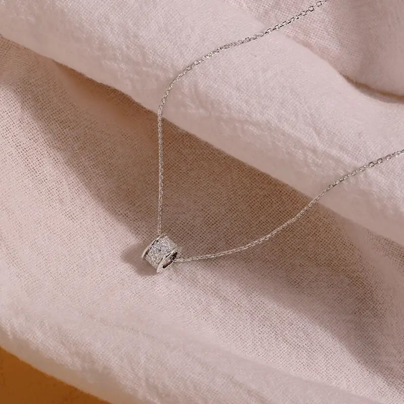 

Wholesaler Accessories Jewelry Dainty Rhodium Plated 925 Sterling Silver Necklace