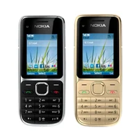 

C2-01 Unlocked Refurbished Mobile Phone for Nokia C2-01 1020mAh 3.15MP 3G Russian Aracbic Hebrew keyboard Cellphone