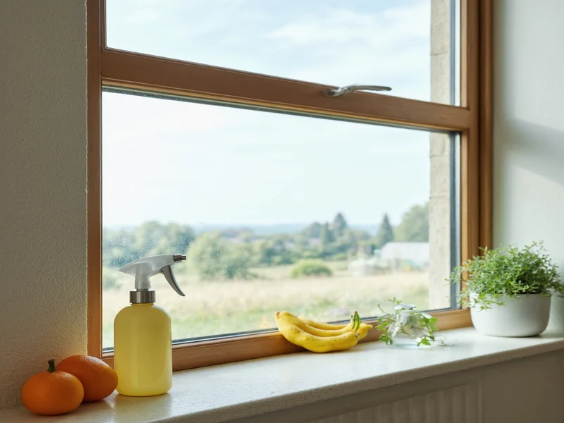 homemade window cleaner with vinegar