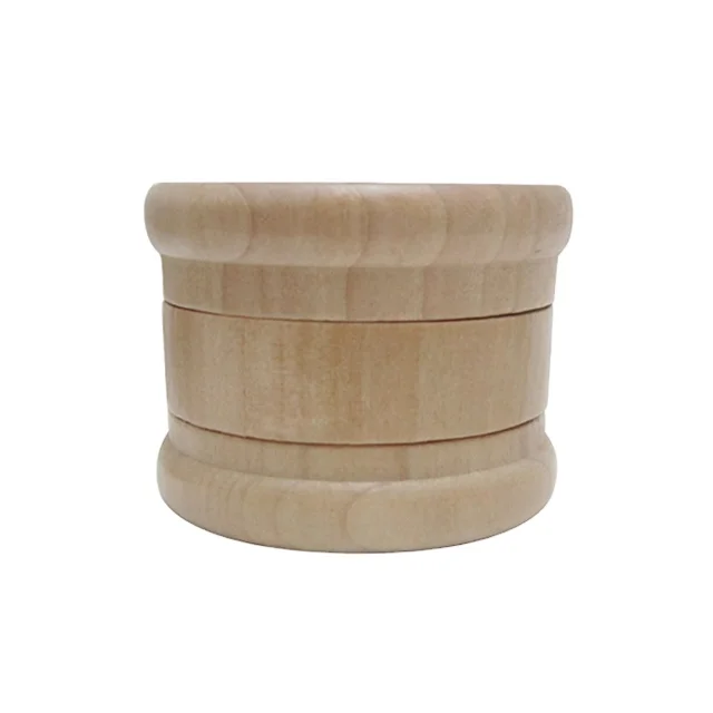 

OEM Customized Logo Wooden Weeb Herb Grinder, Multiple colors