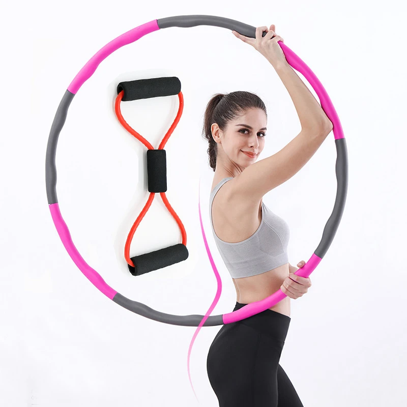 

OEM cerceau PE material intelligent hula exercise hoolah fitness hoop sport hoops