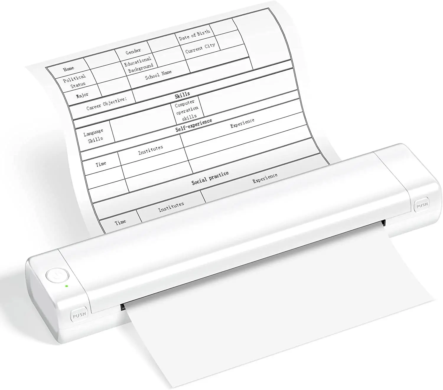 

Home Small Phone Office M08f Wireless Handheld Portable Thermal Printer