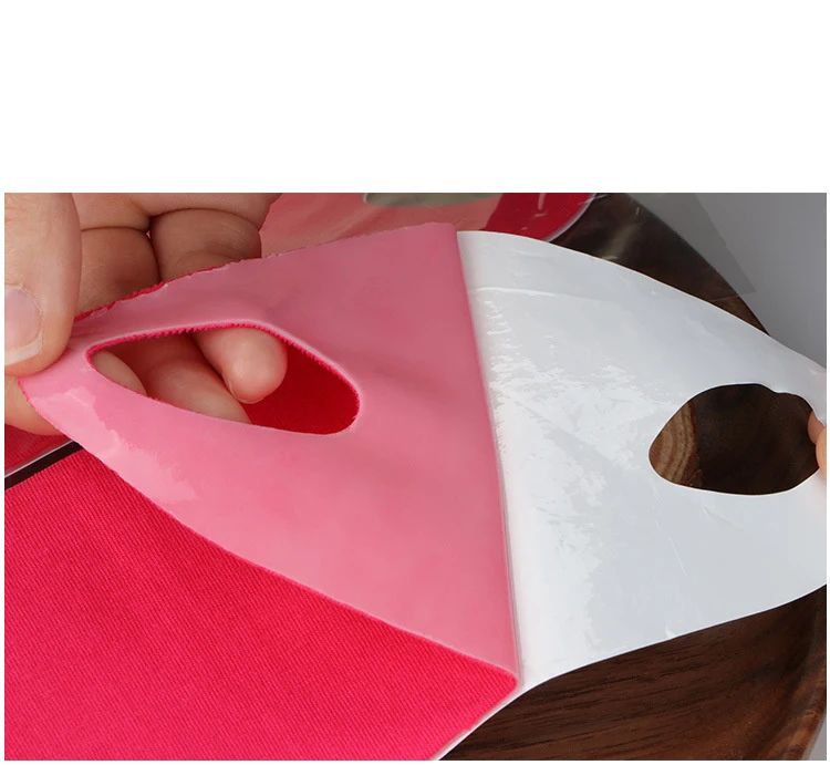 

Oem Private Label Moisturizing V Line Face Lifting Mask,V Shape Slimming Facial Face Mask, Customized color