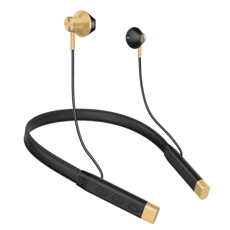 

in-ear 5.0 earbud blueteeth headset magnetic wireless running sport neck earphone