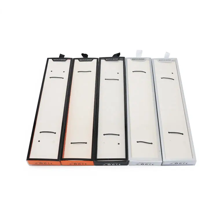 

Keepwin Watch Band Accessories Wood Watch Band Box Packaging for Apple watch 7 6 5 4 3 2 1 SE band, Customized color