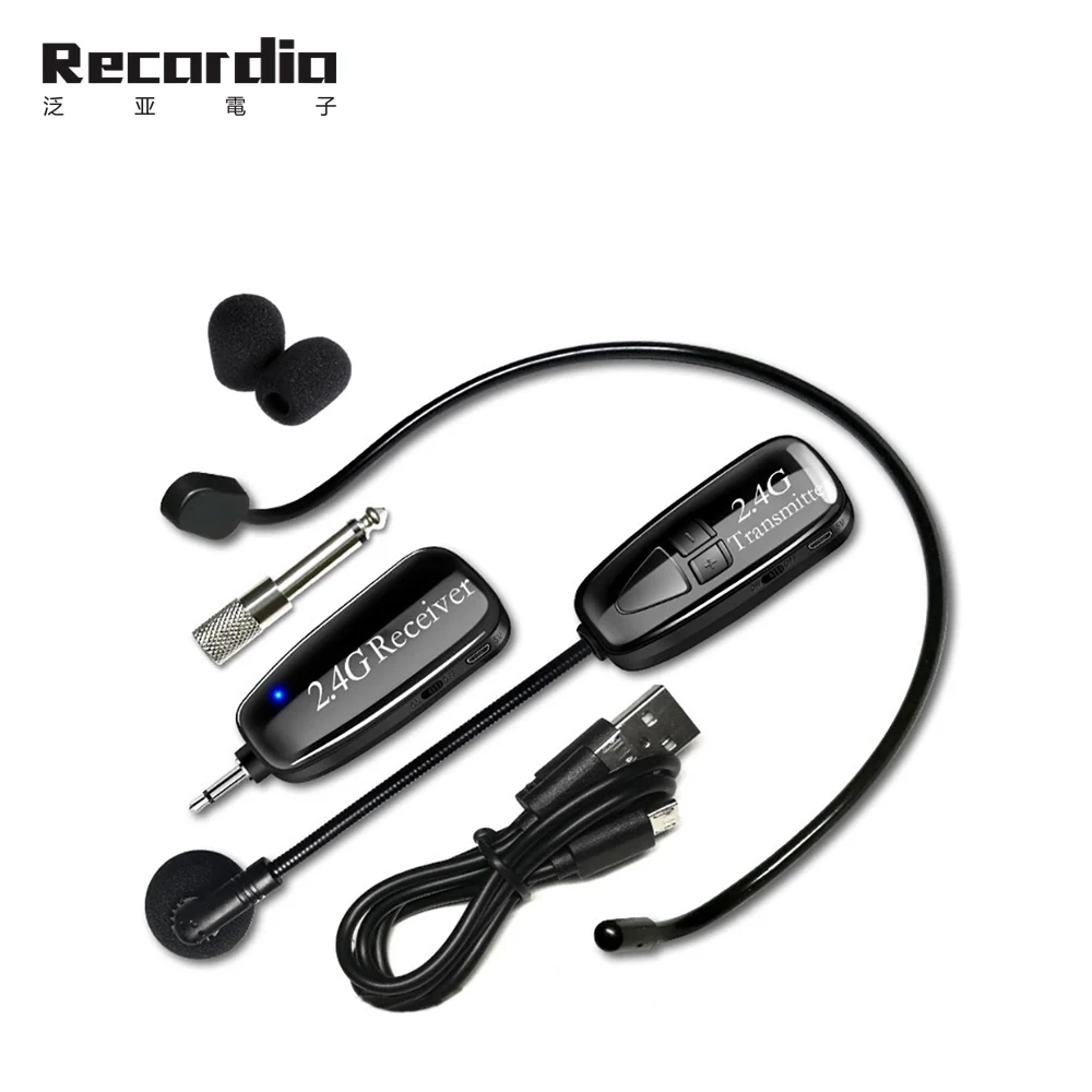 

GAW-730 Head-Mounted 2.4G Wireless Microphone Teacher Microphone Stage Performance BT Microphone