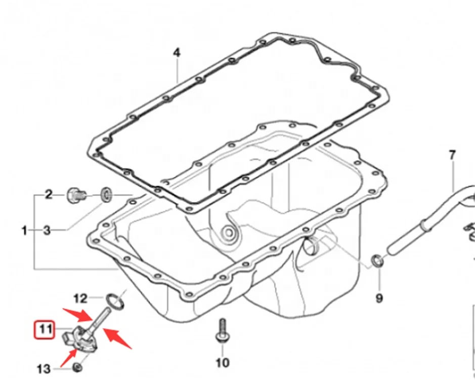 12617501786 E90 N46 Hot Sale Oil Level Sensor For Bmw E81 E87 E46 E92