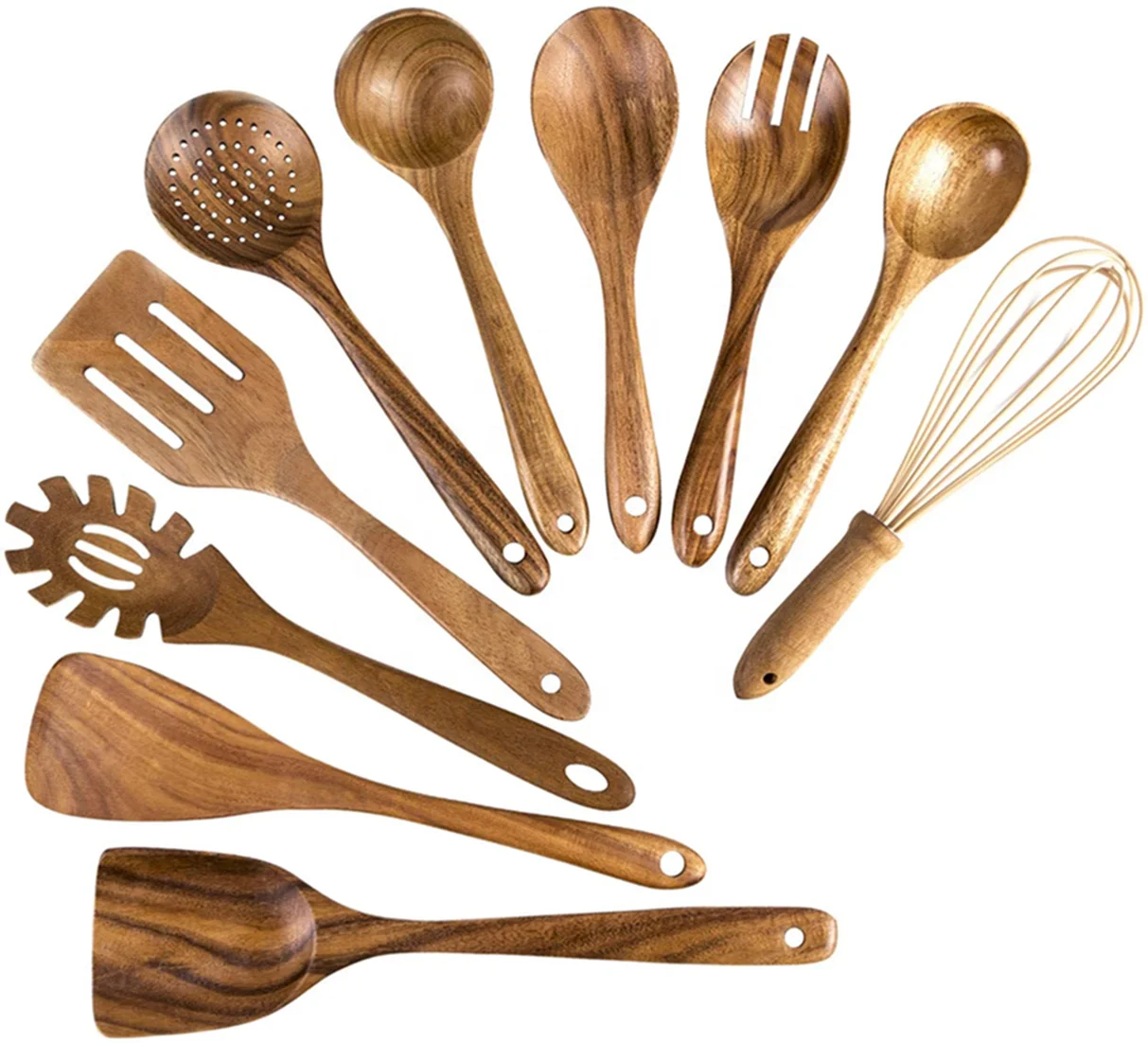 Cooking spoon. Wooden Cook. Cooking Utensils.