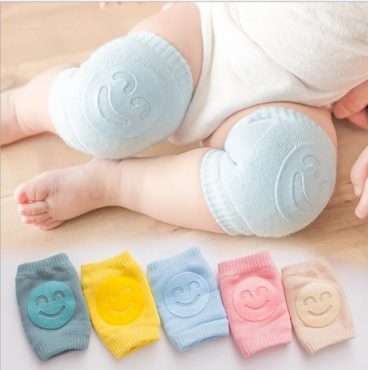 

New baby dispensing non-slip knee pads baby four seasons crawling toddler anti-fall elbow pads knee pads tool sheath, As shown